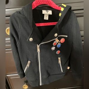 Mini Harajuku biker sweater